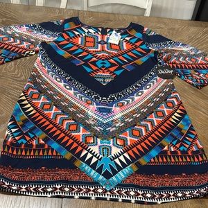 Bebop XL Aztec Pattern Dress